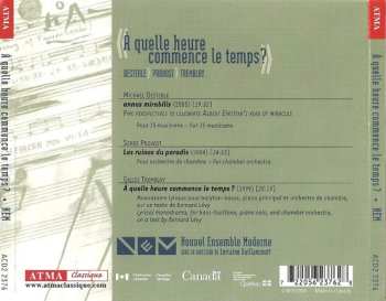 CD Nouvel Ensemble Moderne: À Quelle Heure Commence Le Temps?