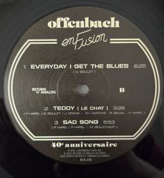 LP Offenbach: En Fusion (40ieme anniversaire)