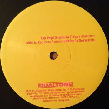 2LP Oh Pep!: Stadium Cake