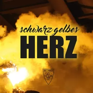 Schwarz Gelbes Herz