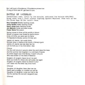 CD Old Blind Dogs: Play Live