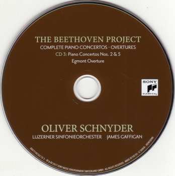 3CD James Gaffigan: The Beethoven Project – Complete Piano Concertos ∙ Overtures
