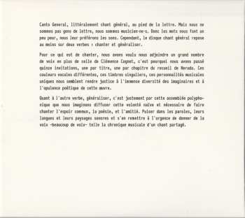 CD Olivier Bost: Chant Général