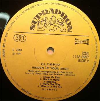 LP Olympic: Hidden In Your Mind
