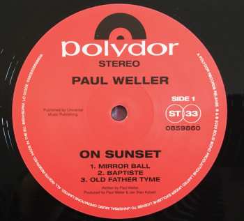 2LP Paul Weller: On Sunset