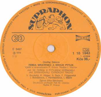 LP Ondřej Sekora: Ferda Mravenec