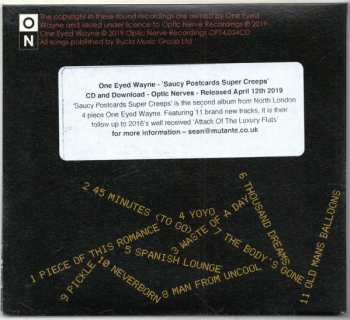 CD One Eyed Wayne: Saucy Postcards Super Creeps