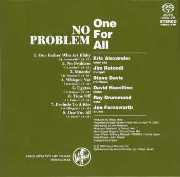 SACD One For All: No Problem LTD