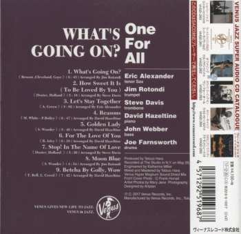SACD One For All: What's Going On?