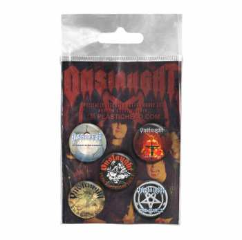 Merch Onslaught: Ensemble de plaques Onslaught Button Badge Set