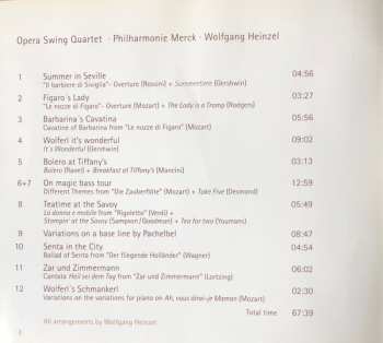 CD Opera Swing Quartet: Teatime At The Savoy