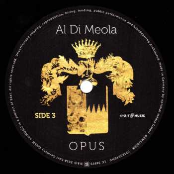 2LP Al Di Meola: Opus