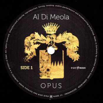 2LP Al Di Meola: Opus