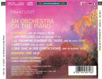 CD Orazio Sciortino: Franz Listz - An Orchestra On The PIano