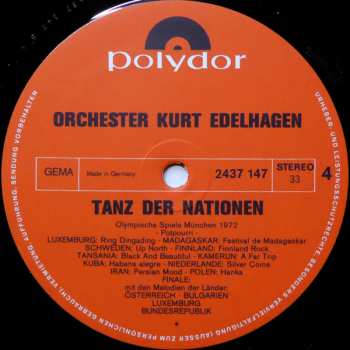 2LP/Coffret Orchester Kurt Edelhagen: Einzug Der Nationen