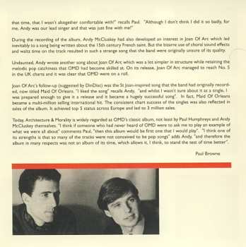 CD Orchestral Manoeuvres In The Dark: Architecture & Morality