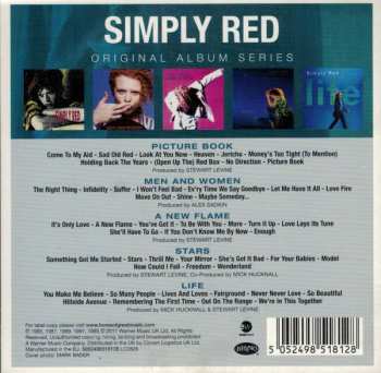 5CD/Coffret Simply Red: Original Album Series