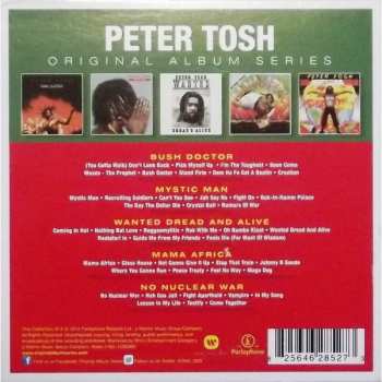 5CD/Coffret Peter Tosh: Original Album Series
