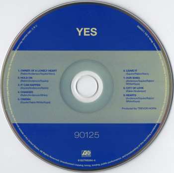 5CD/Coffret Yes: Original Album Series