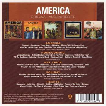 5CD/Coffret America: Original Album Series