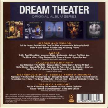 5CD/Coffret Dream Theater: Original Album Series