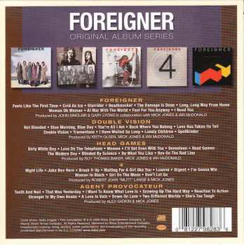 5CD/Coffret Foreigner: Original Album Series