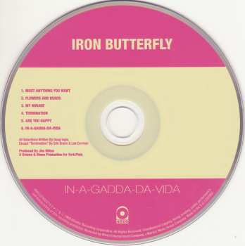 5CD/Coffret Iron Butterfly: Original Album Series