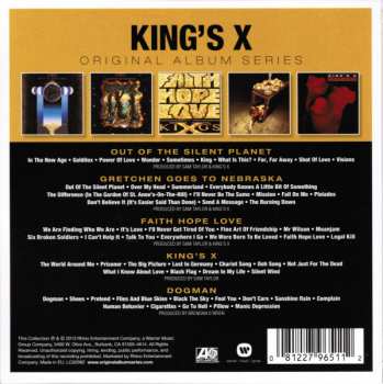 5CD/Coffret King's X: Original Album Series