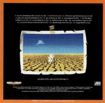 5CD/Coffret King's X: Original Album Series