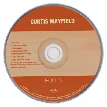 5CD/Coffret Curtis Mayfield: Original Album Series