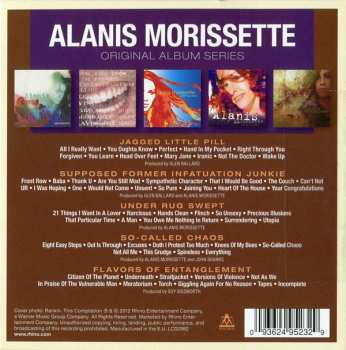 5CD/Coffret Alanis Morissette: Original Album Series