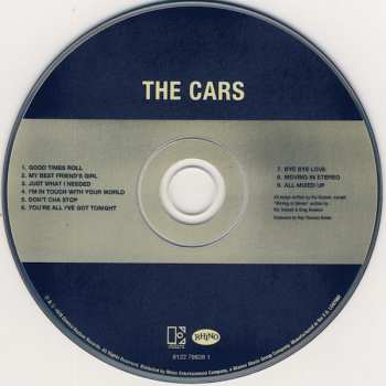 5CD/Coffret The Cars: Original Album Series