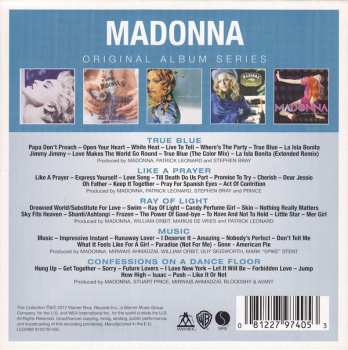 5CD/Coffret Madonna: Original Album Series