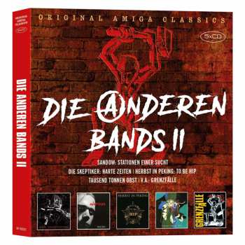 5CD/Coffret Various: Die Anderen Bands II