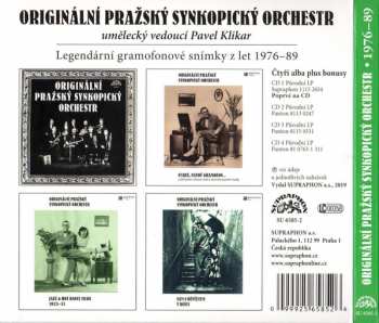 4CD/Coffret Originální Pražský Synkopický Orchestr: Legendární Gramofonové Snímky Z Let 1976-89