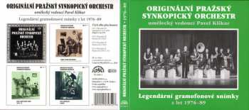 4CD/Coffret Originální Pražský Synkopický Orchestr: Legendární Gramofonové Snímky Z Let 1976-89