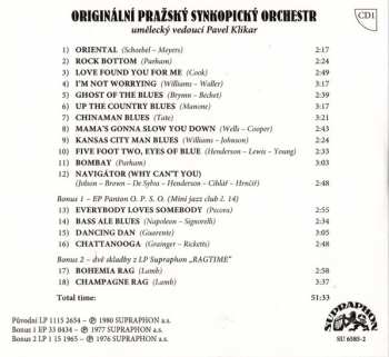 4CD/Coffret Originální Pražský Synkopický Orchestr: Legendární Gramofonové Snímky Z Let 1976-89