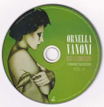 4CD/Coffret Ornella Vanoni: Oggi Le Canto Così Vol. 1, 2, 3, 4