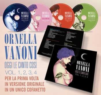 4CD/Coffret Ornella Vanoni: Oggi Le Canto Così Vol. 1, 2, 3, 4