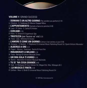 4CD/Coffret Ornella Vanoni: Oggi Le Canto Così Vol. 1, 2, 3, 4