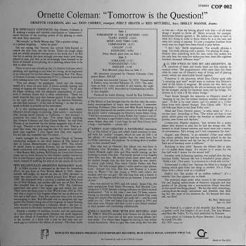 LP Ornette Coleman: Tomorrow Is The Question!