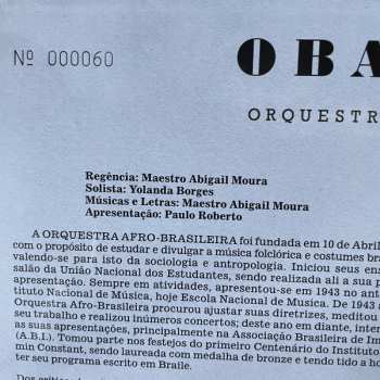 EP Orquestra Afro-Brasileira: Obaluayê! LTD | NUM