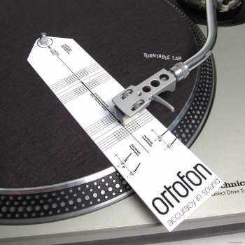 Technique audio Ortofon Cartridge alignment tool - šablona