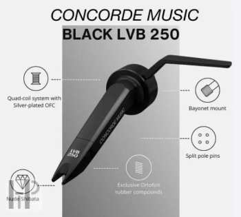 Technique audio Ortofon Concorde Music Black Lvb 250
