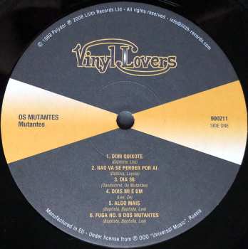 LP Os Mutantes: Mutantes LTD