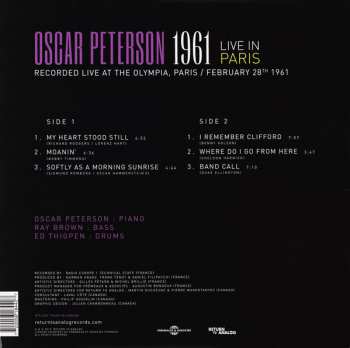 LP Oscar Peterson: Live In Paris 1961 LTD | NUM