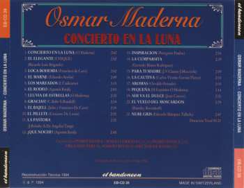 CD Osmar Maderna Y Su Orquesta Típica: Concierto En La Luna