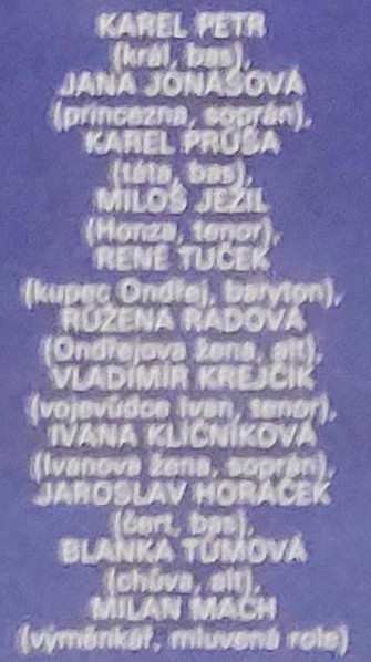 LP Otakar Ostrčil: Honzovo Království (Scény Z Opery)