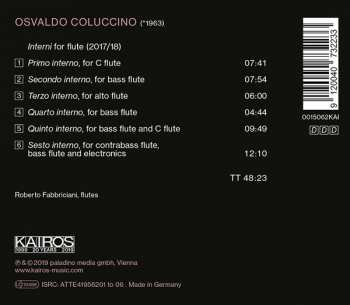 CD Roberto Fabbriciani: Interni