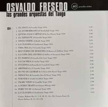 2CD Osvaldo Fresedo: 40 Grandes Éxitos